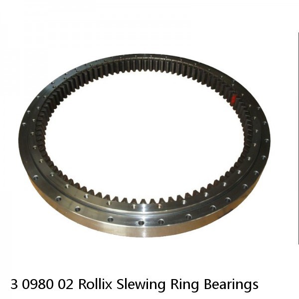 3 0980 02 Rollix Slewing Ring Bearings #1 small image