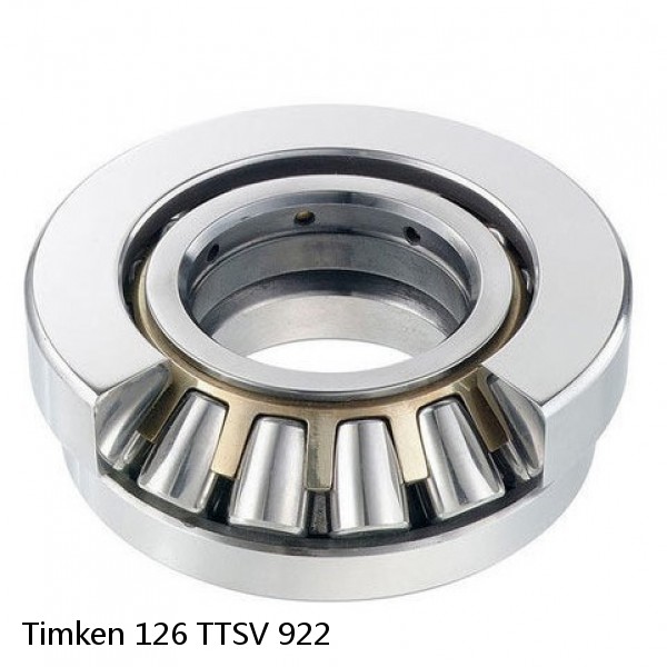 126 TTSV 922 Timken Thrust Tapered Roller Bearing #1 image