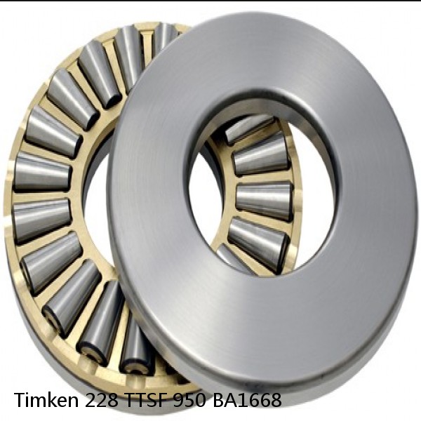228 TTSF 950 BA1668 Timken Thrust Tapered Roller Bearing #1 image