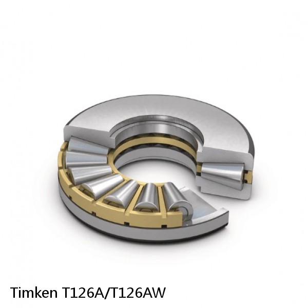 T126A/T126AW Timken Thrust Tapered Roller Bearing #1 image